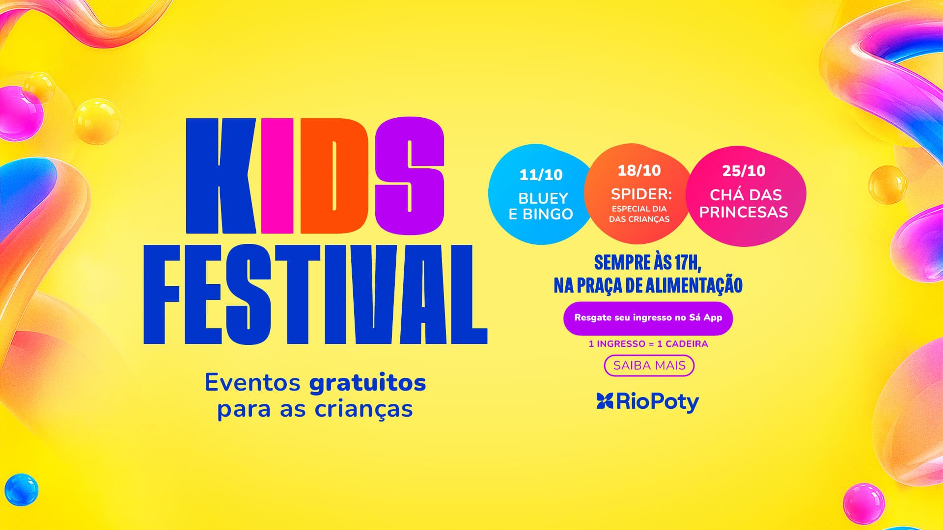Imagem do Banner Kids Festival