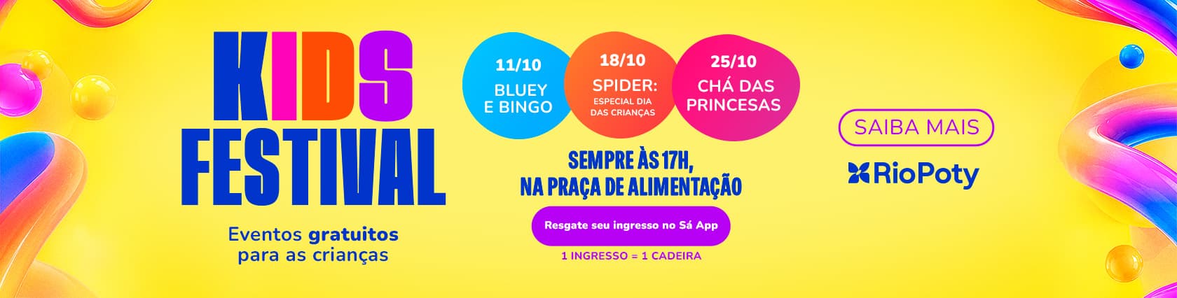 Imagem de banner da novidade Kids Festival