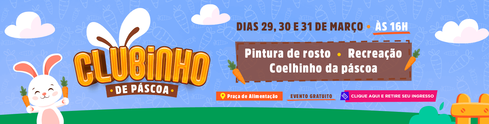 Imagem de banner da novidade Clubinho de Páscoa