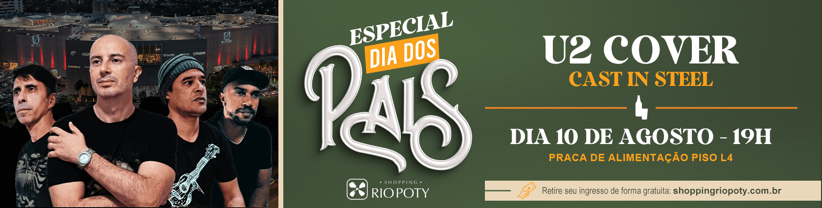 Imagem de banner da novidade Especial dia dos Pais